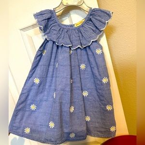 Toddler girl blue dress 2T